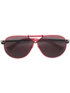 Altuzarra Aviator Frames Sunglasses In Red