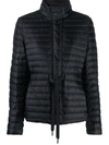 Michael Michael Kors Drawstring-waist Padded Jacket In Black