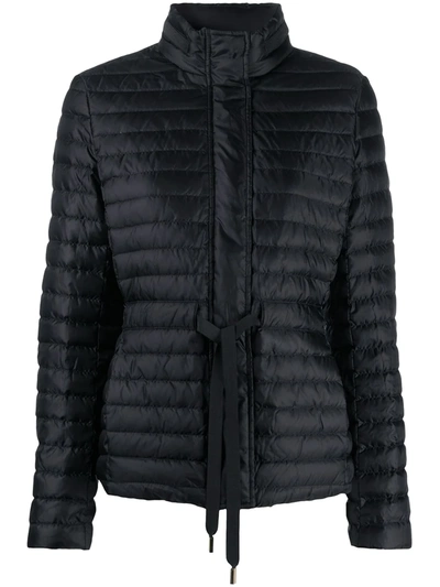 Michael Michael Kors Drawstring-waist Padded Jacket In Black | ModeSens