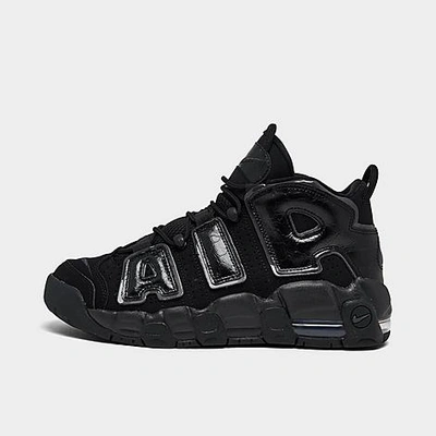 Nike Kids' Boys  Air More Uptempo In Black/anthracite