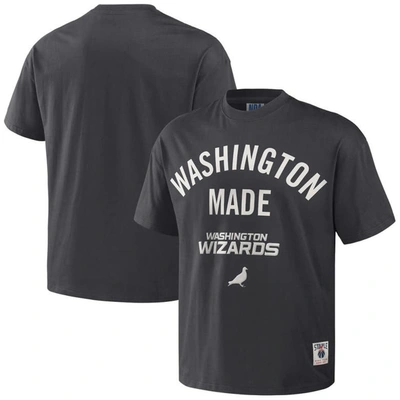 Staple Nba X  Anthracite Washington Wizards Heavyweight Oversized T-shirt