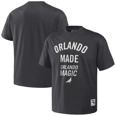 Staple Nba X  Anthracite Orlando Magic Heavyweight Oversized T-shirt
