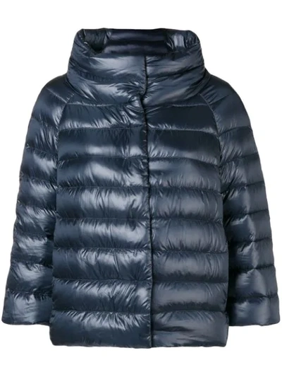 Herno Sofia Puffer Jacket - Blue