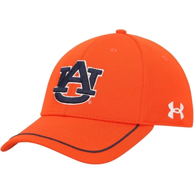 Under Armour Orange Auburn Tigers Iso-chill Blitzing Accent Flex Hat