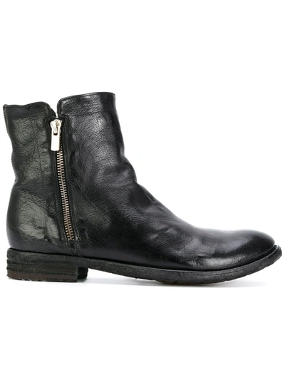 Officine Creative Lexikon Ankle Boots In Black