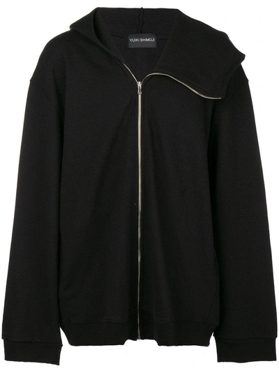 Yuiki Shimoji Rear Print Jacket - Black