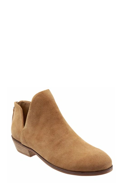 Softwalk Rylee Bootie In Sand Leather