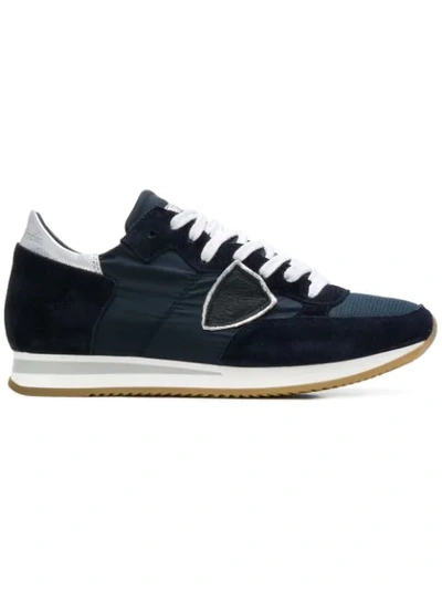 Philippe Model Tropez Basic Trainers In Blue