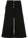 Olympiah Andes Cropped Trousers In Black