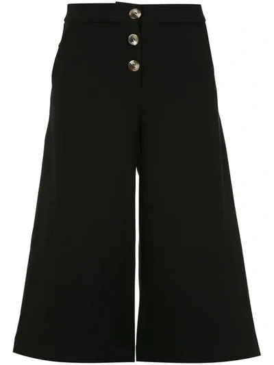 Olympiah Andes Cropped Trousers In Black
