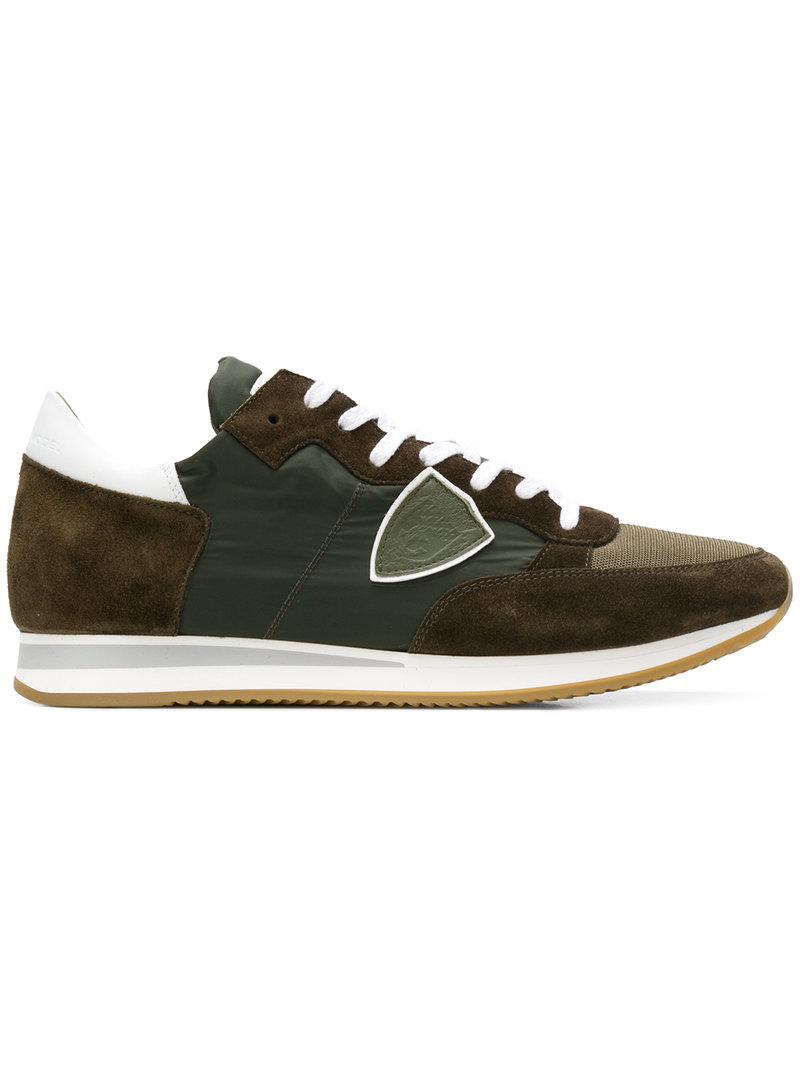 Philippe Model Tropez Basic Sneakers - Green | ModeSens