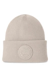 Canada Goose Arctic Merino Wool Toque Beanie In Lucent Rose