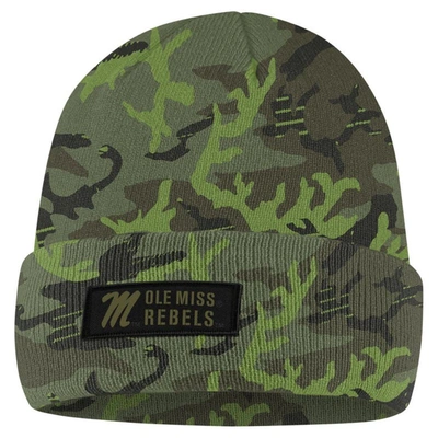 Nike Camo Ole Miss Rebels Military Pack Cuffed Knit Hat