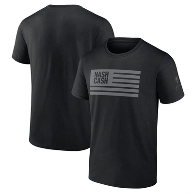 Fanatics Branded Black Nashville Sc X Johnny Cash Flying Corp T-shirt