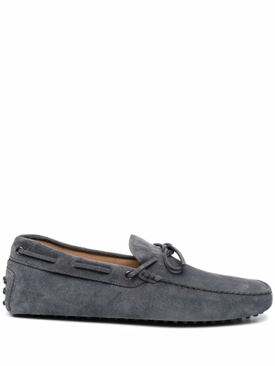 Tod's Gommino Loafers In Grey