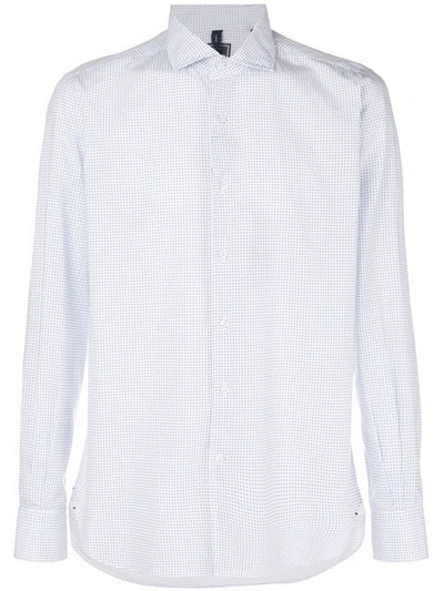 Orian Slim-fit Button Shirt In White