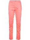 Armani Jeans Straight Jeans In Pink