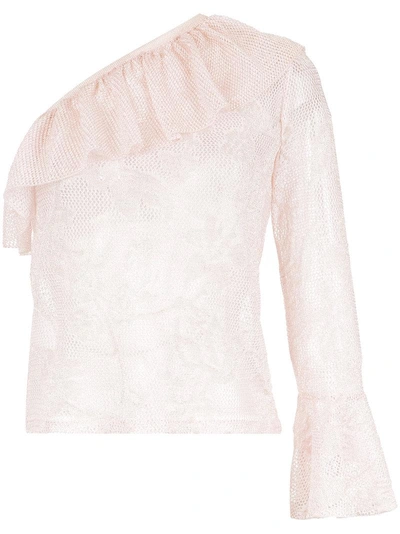 Cecilia Prado Marcela Asymmetric Knit Blouse - Pink