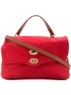 Zanellato Stud Detail Tote Bag In Red