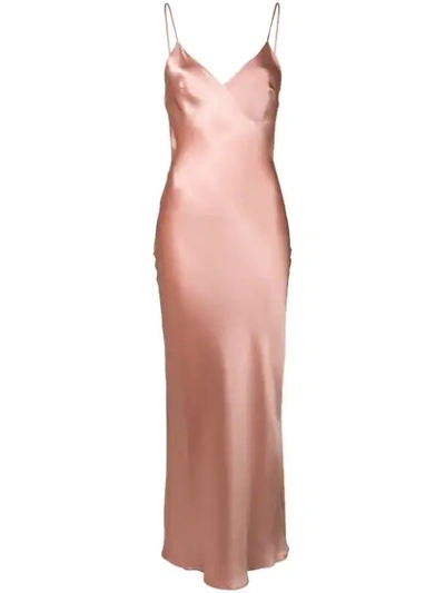 Gilda & Pearl Sophia Long Slip In Pink