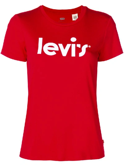 Levi's The Perfect Tee Valley Girl - Red