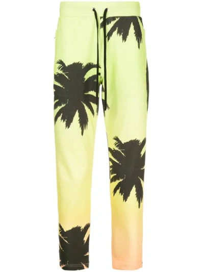 Ports V Jamaica Print Track Trousers In Yellow
