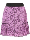 Coach Floral-print Skirt - Pink