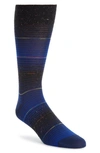 Bugatchi Mercerized Socks In Night Blue