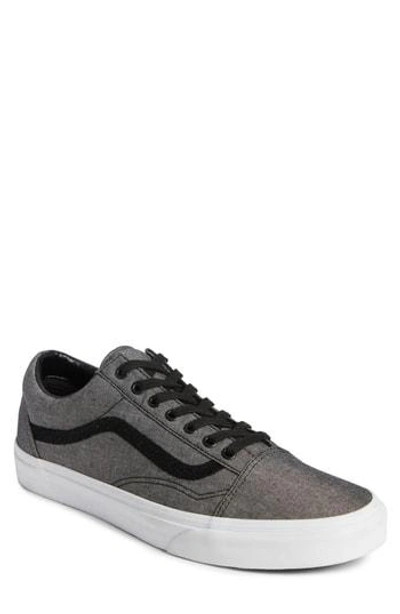 Vans Old Skool Sneaker In Black/ True White/ Grey