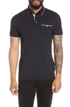 Ted Baker Derry Slim Fit Polo In Navy