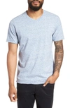 Good Man Brand Slim Fit V-neck T-shirt In Blue Heather