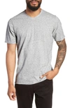 Good Man Brand Slim Fit V-neck T-shirt In Silver Heather