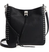Rebecca Minkoff Small Darren Leather Feed Bag - Black