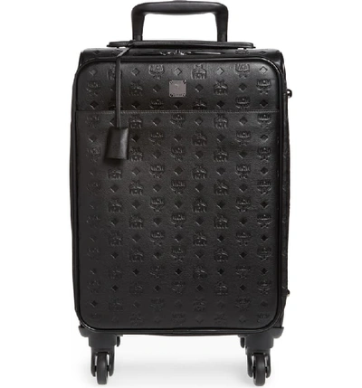 Mcm Small Ottomar 22" Trolley Wheeled Suitcase - Black