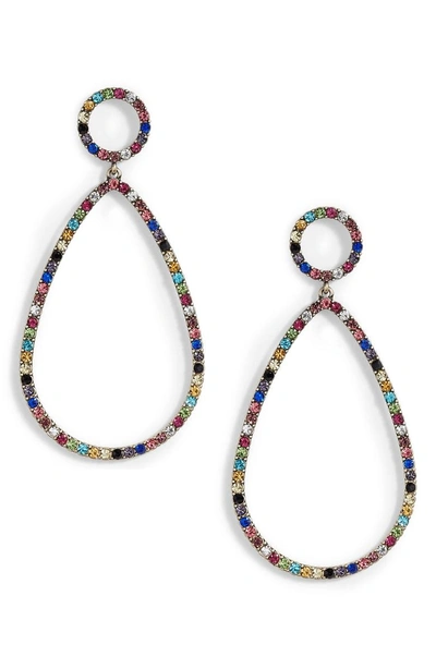 Baublebar Genevieve Hoop Earrings In Rainbow