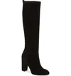 Sam Edelman Caprice Knee-high Boot In Black Suede