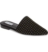 Steve Madden Trace Studded Mule In Black With Stud