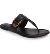 Tory Burch Marsden Flat Thong Sandal In Black