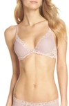 Natori Feathers Underwire Contour Bra In Woodrose/ Cameo Rose