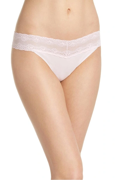 Natori Bliss Perfection Thong In Millennial Pink