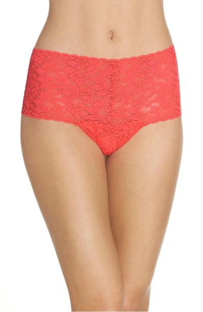 Hanky Panky Retro High Waist Thong In Coral Gables