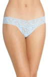 Hanky Panky Low Rise Thong In Bella Blue