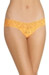 Hanky Panky Low Rise Thong In Sunset Glow