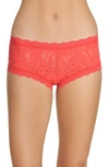Hanky Panky Signature Lace Boyshorts In Coral Gables