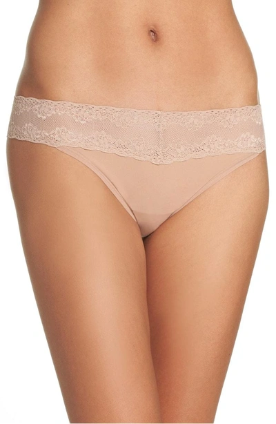 Natori Bliss Perfection Thong In Buff