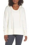 Alo Yoga Fluid Tunic Hoodie In Pristine