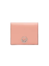 Fendi F Is  Compact Wallet In Pink