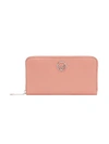 Fendi Continental Zip Around Wallet In Pink