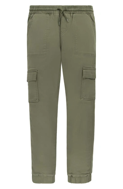 Levi's® Kids' Relaxed Cargo Joggers In Olive Vine