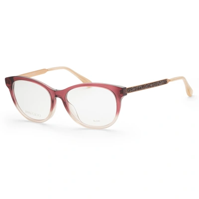 Jimmy Choo Women's 52 Mm Opticals In Red